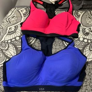2 Victoria Secret work out bras